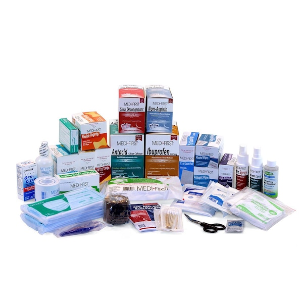 First Aid Kit Refill, Unitized, 1010 pcs.